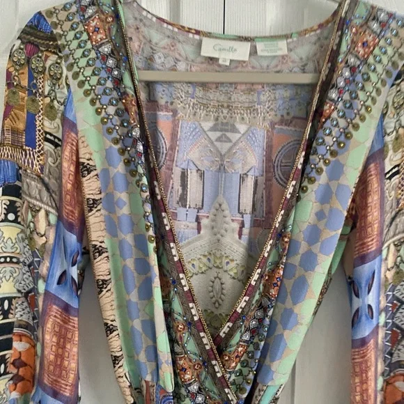 Camilla Multicolor Patterned Dress - Picture 10 of 16